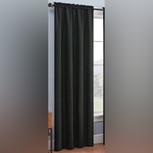 Black Curtain Thermal Panel, Preloved in great condition, - Picture 1 of 3